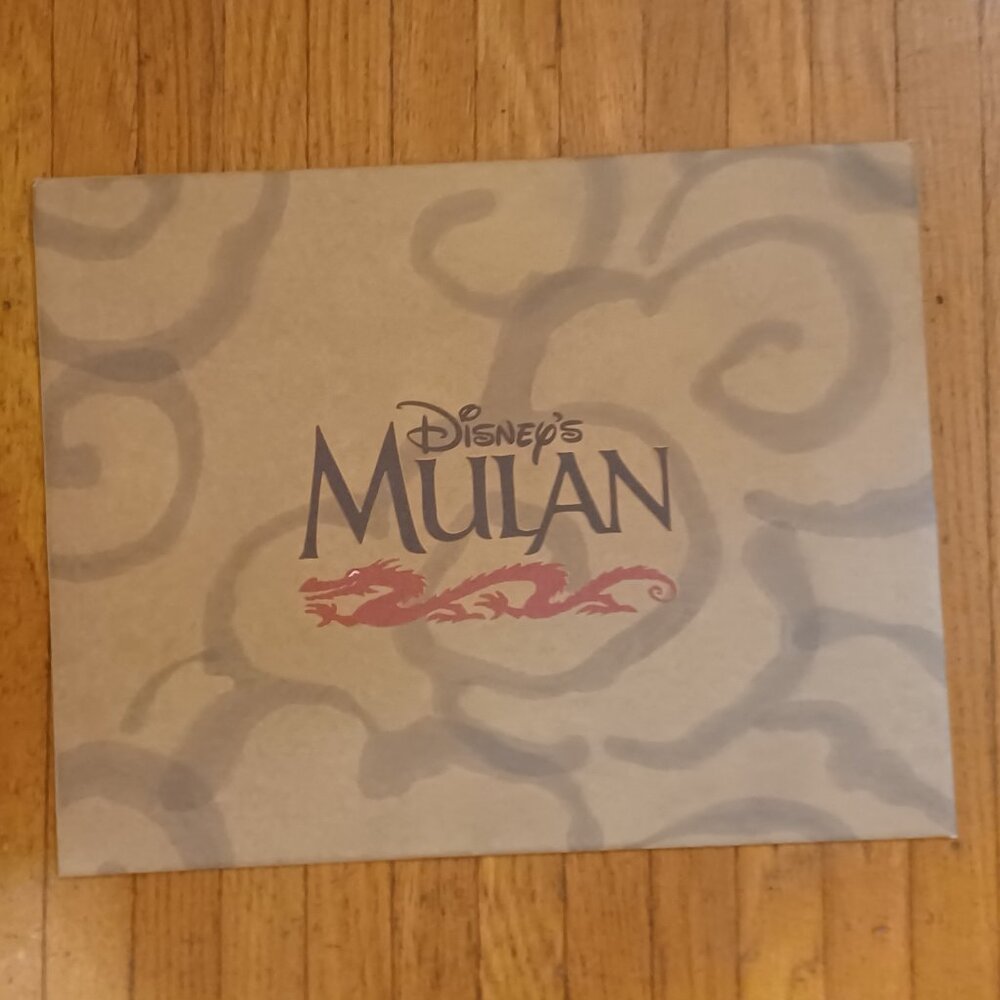 Lithograph Mulan Walt Disney